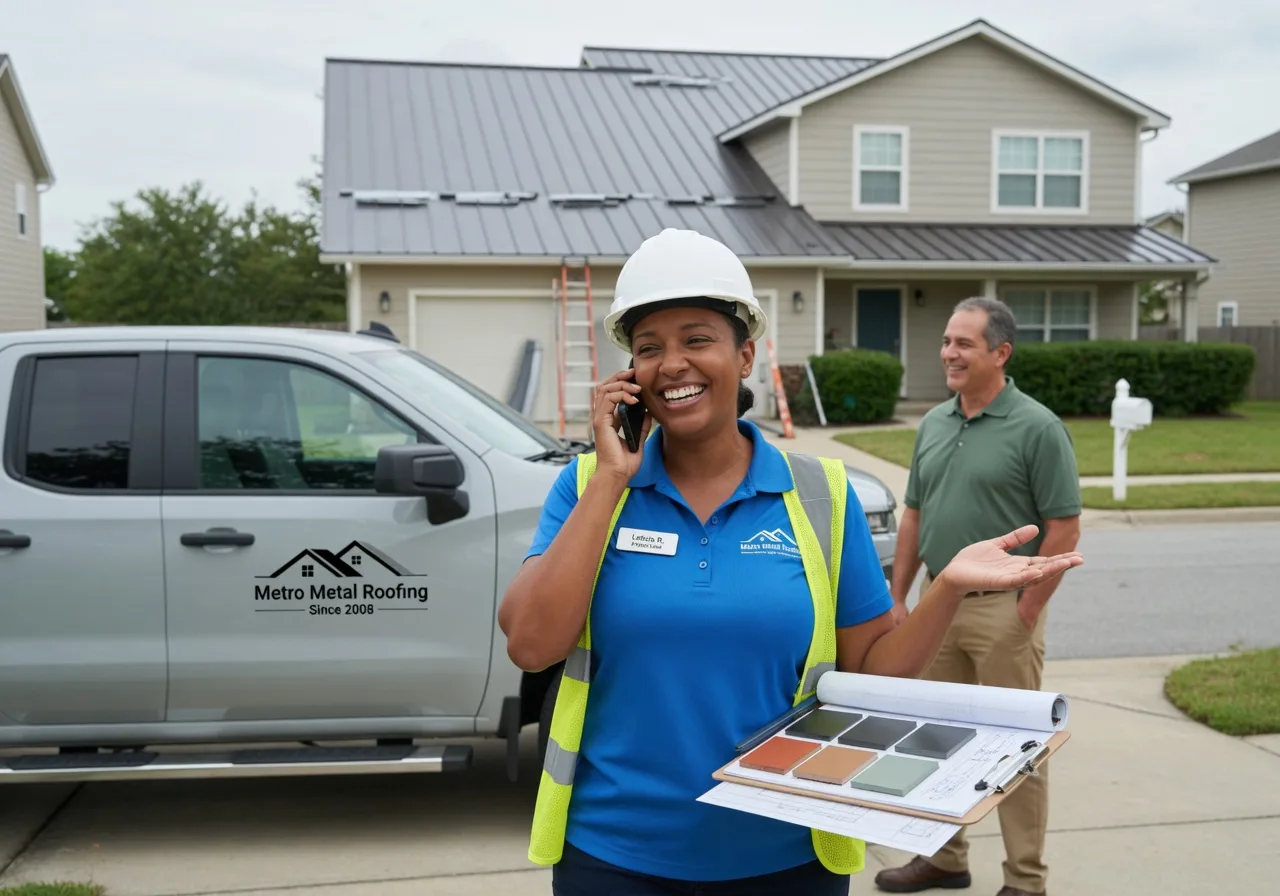Storm Damage Metal Roof Repair in Saint Mary, KY